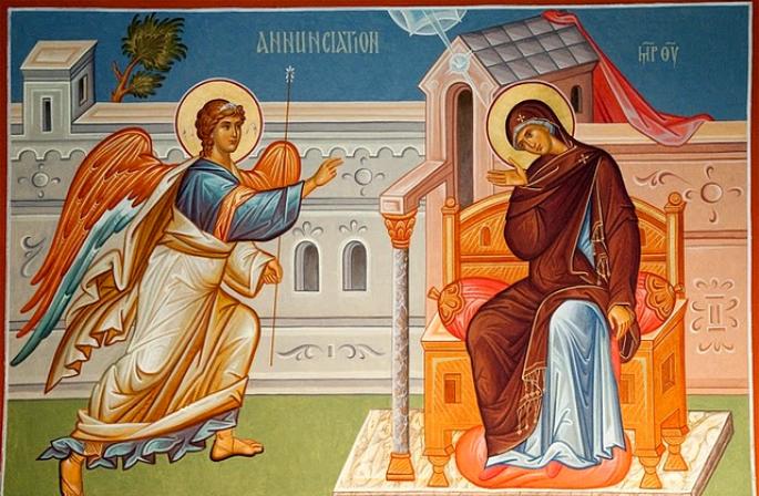 En Kutsal Theotokos'a Duyuru
