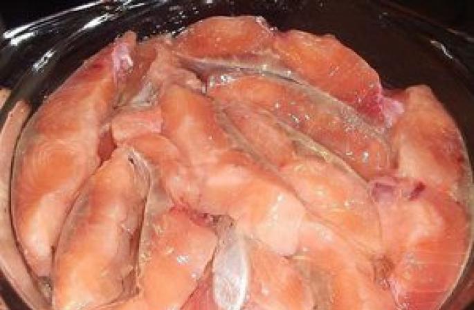 Slani ružičasti losos za losos kod kuće, recept Kako soliti ružičasti losos za losos kod kuće