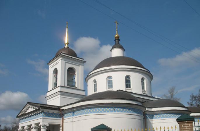 Église de Vladimir Icône de la Mère de Dieu